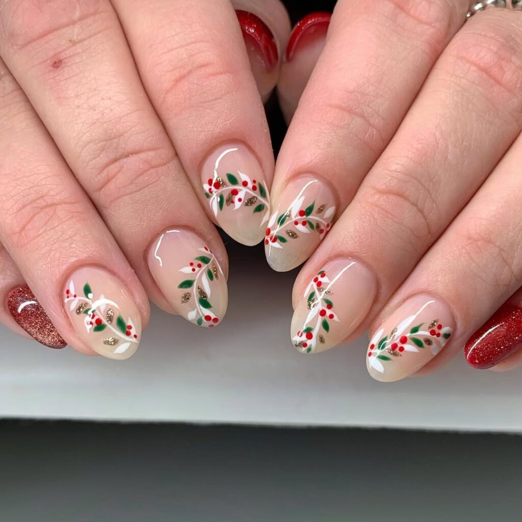 Christmas Holiday Nail Designs