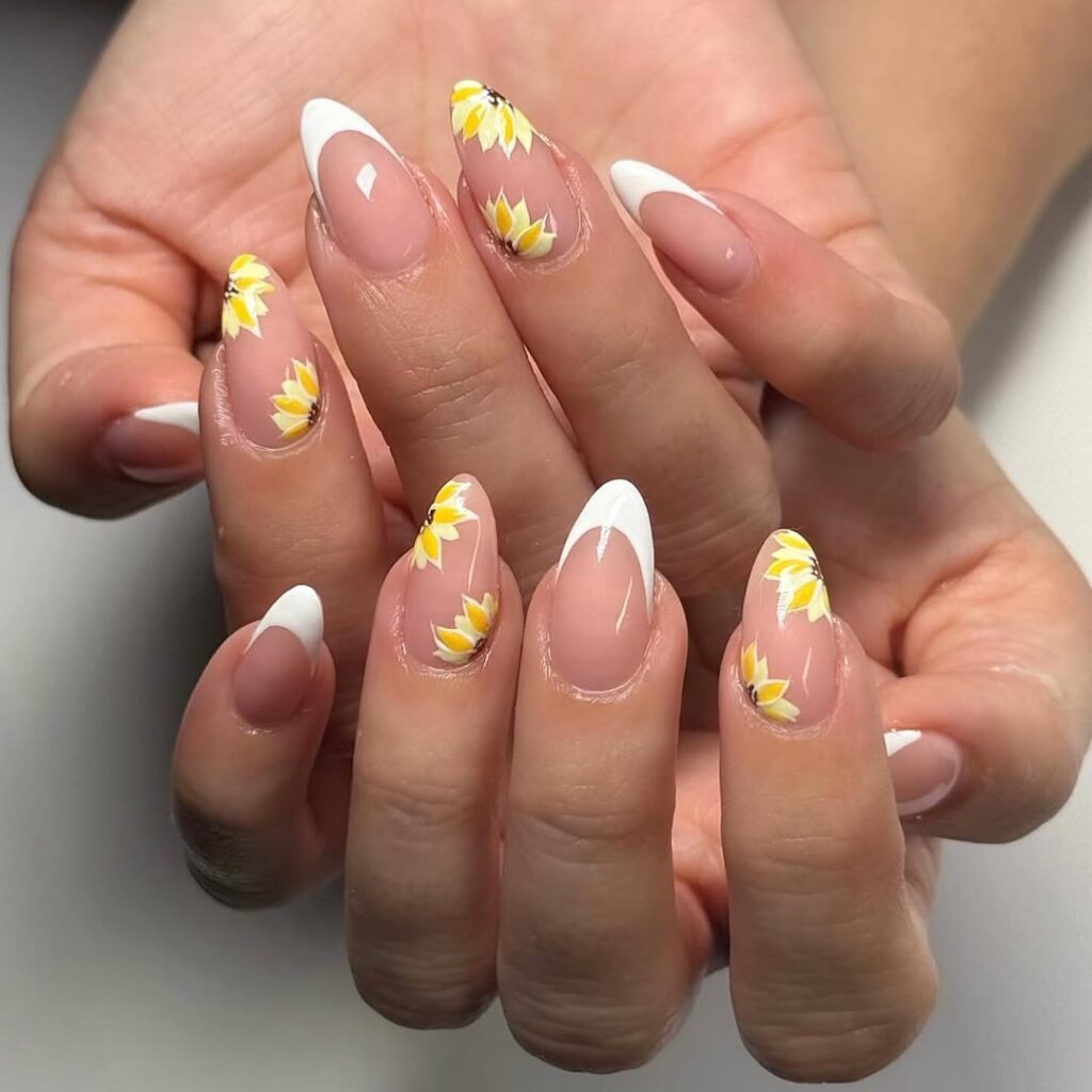 yellow nails