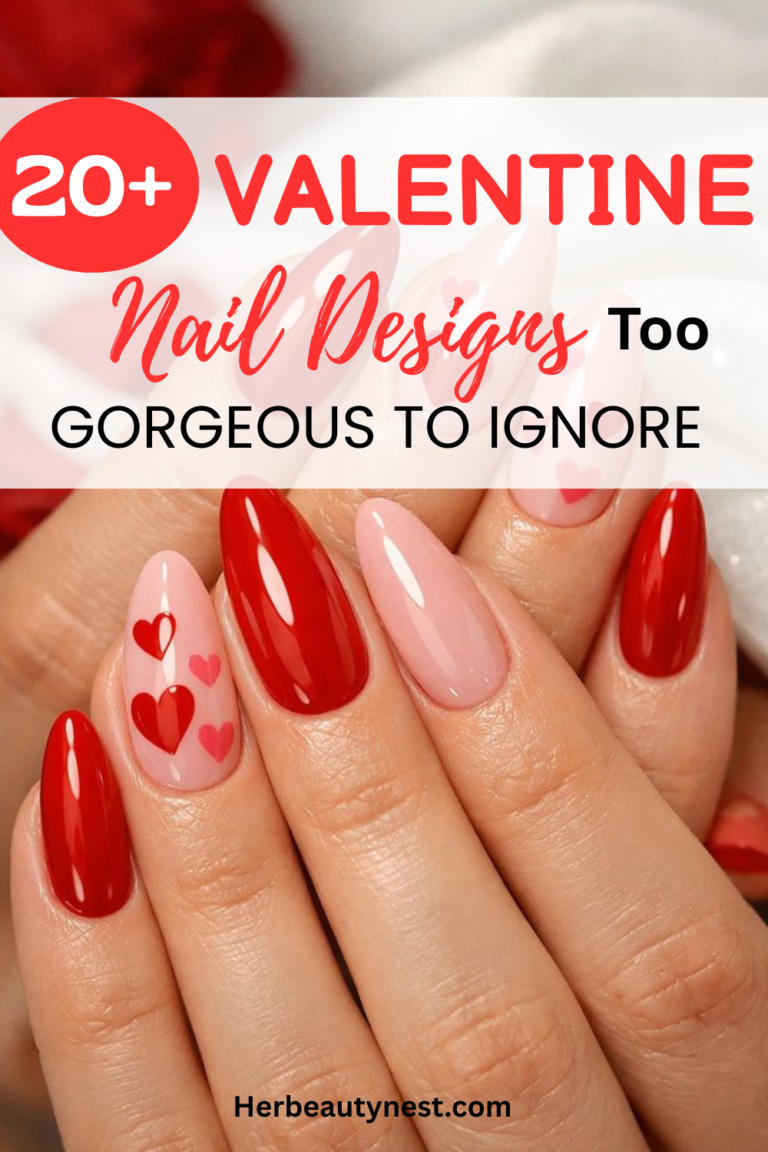 valentine nail designs