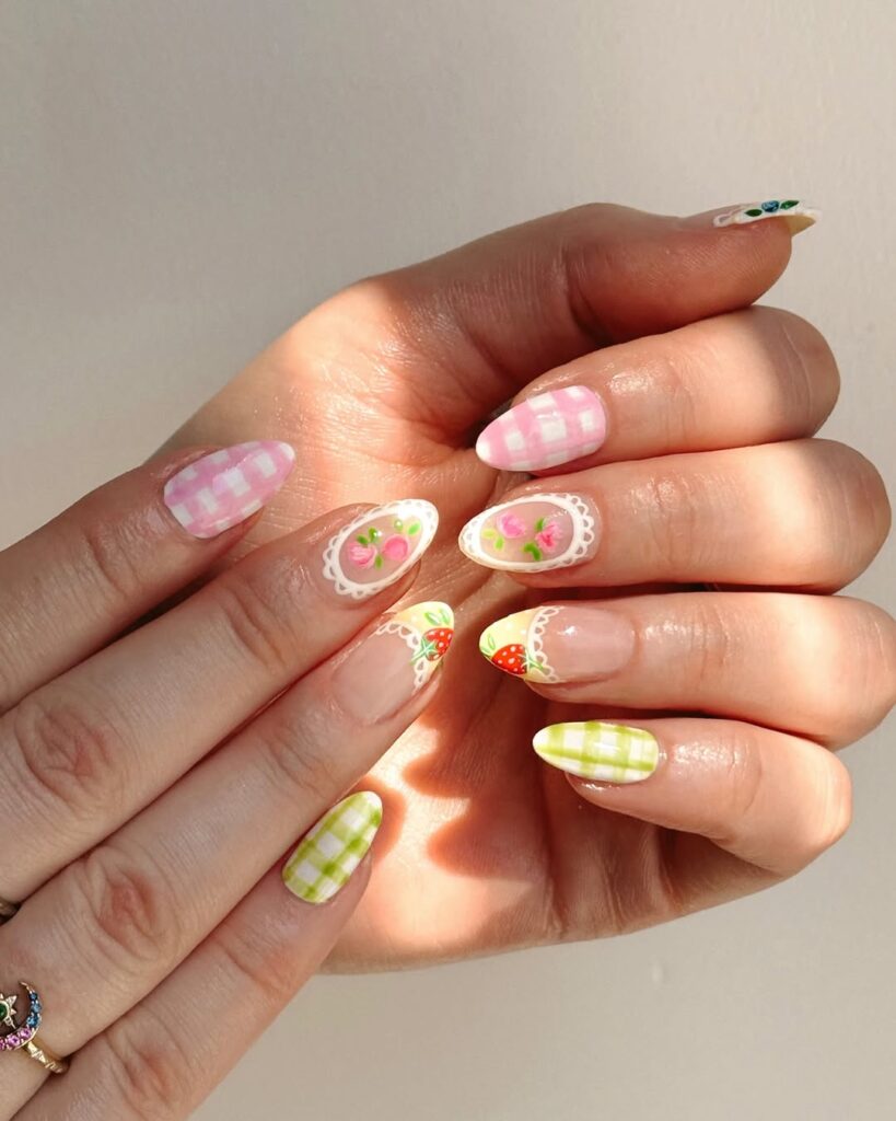 summer fruit nail ideas