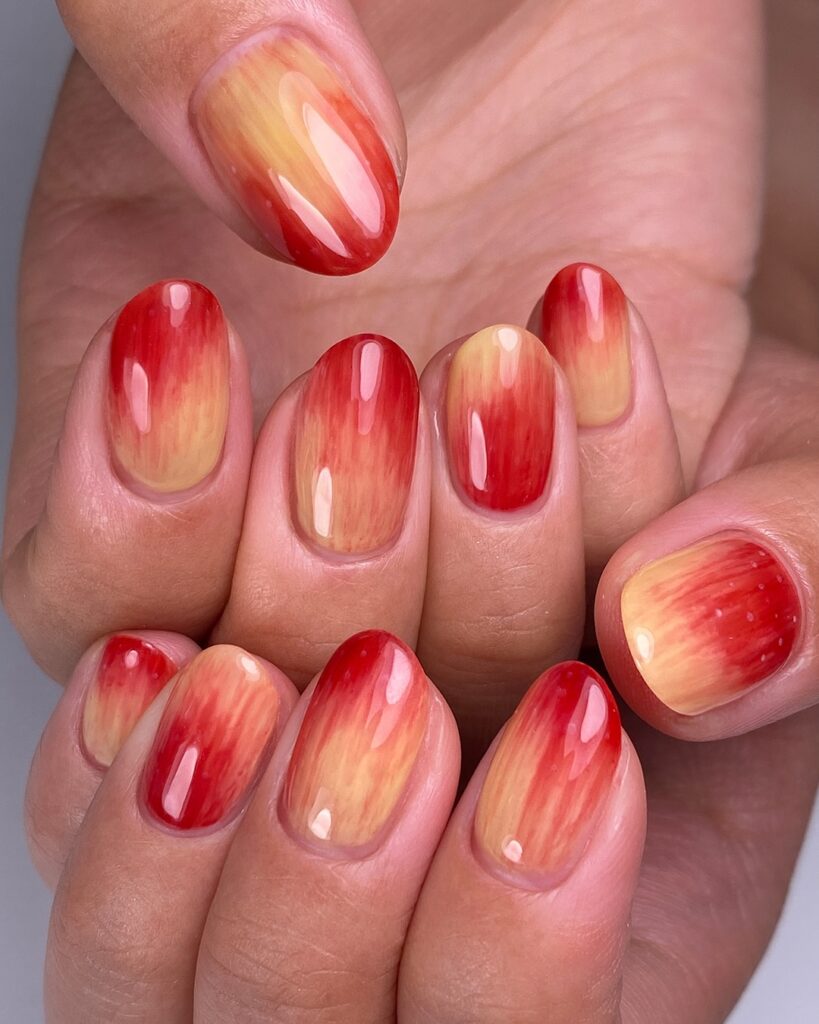 cute fruit nail designs