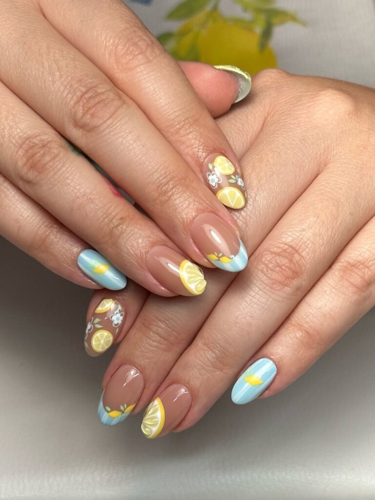 summer fruit nail ideas