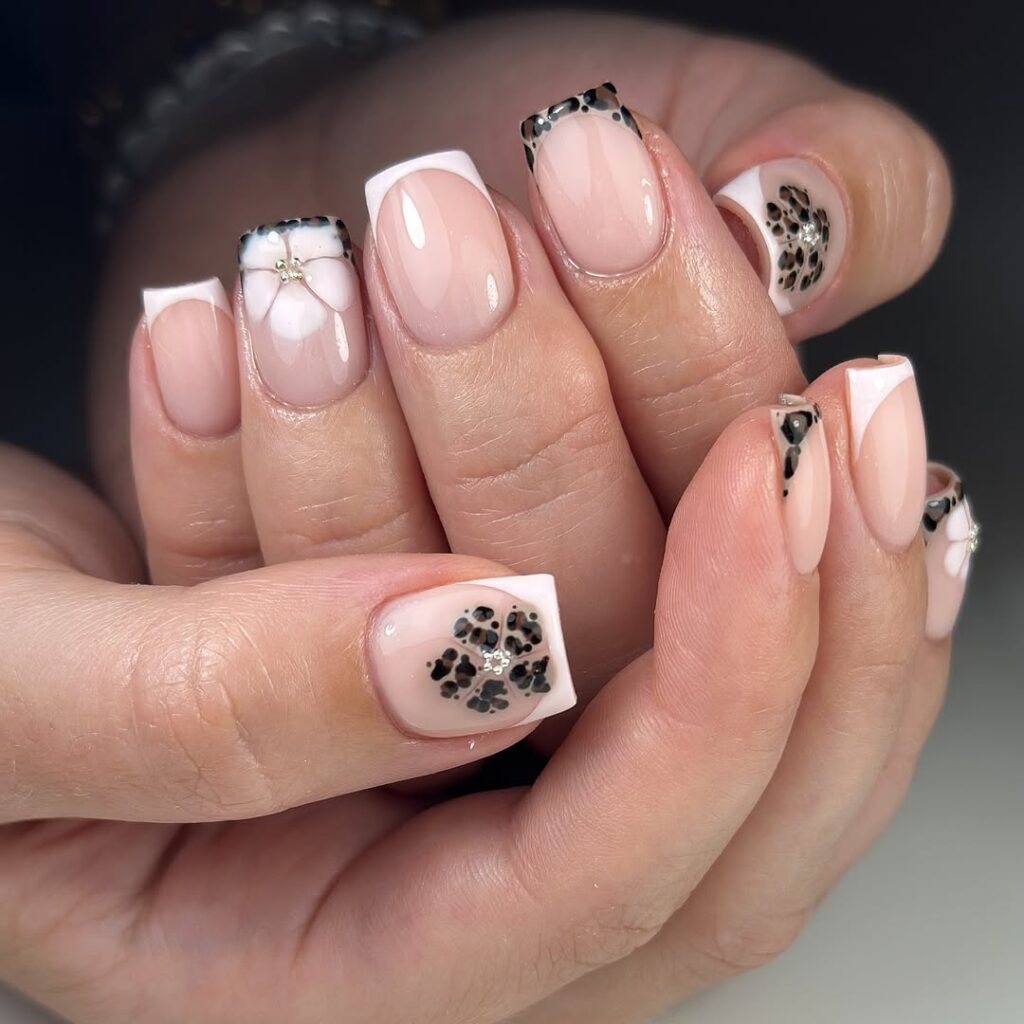 leopard print flowers