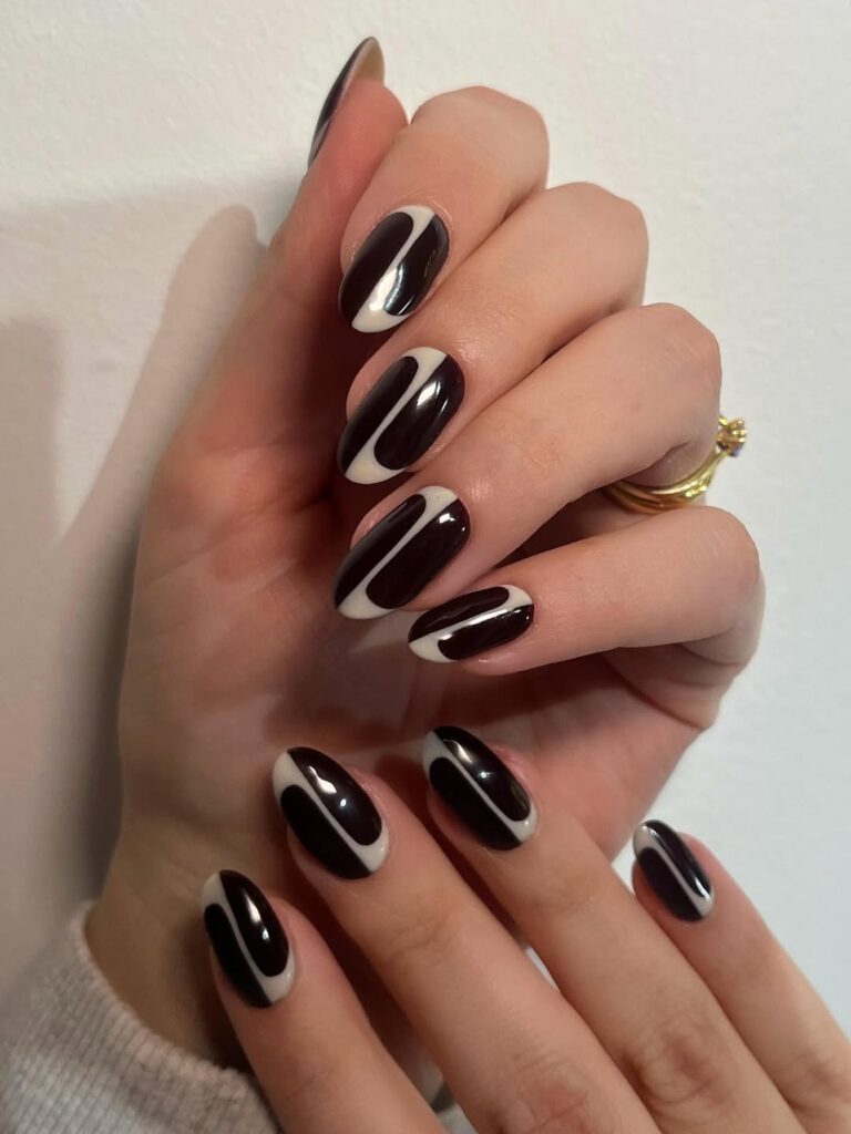 brown nail ideas