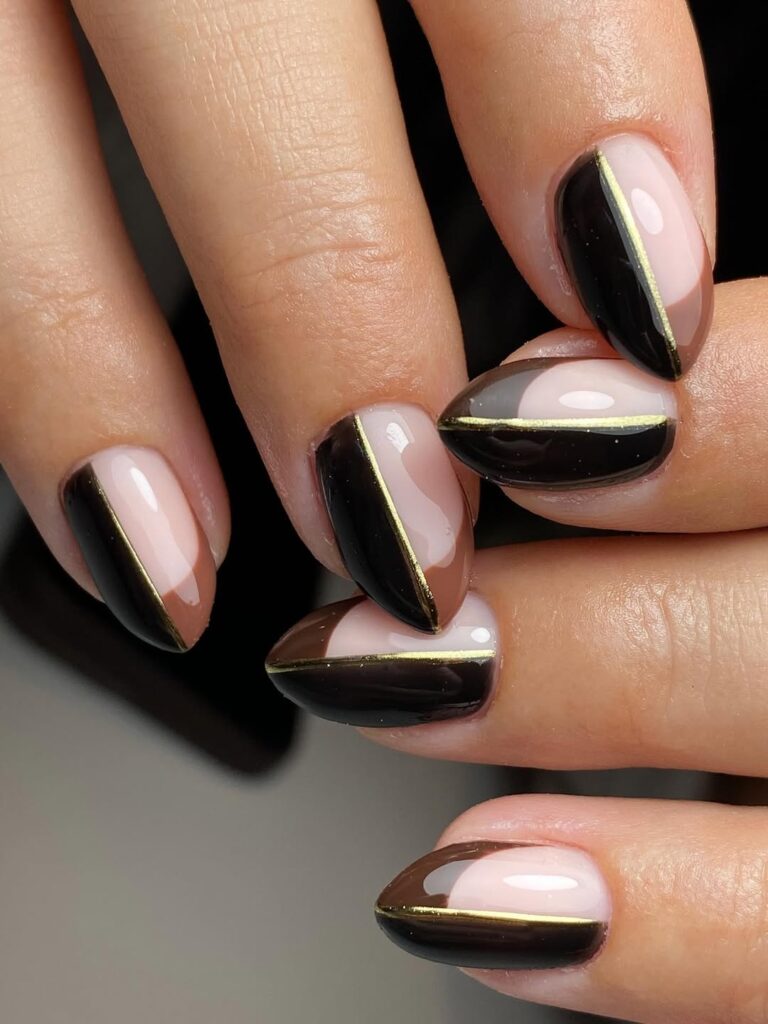 brown nail ideas