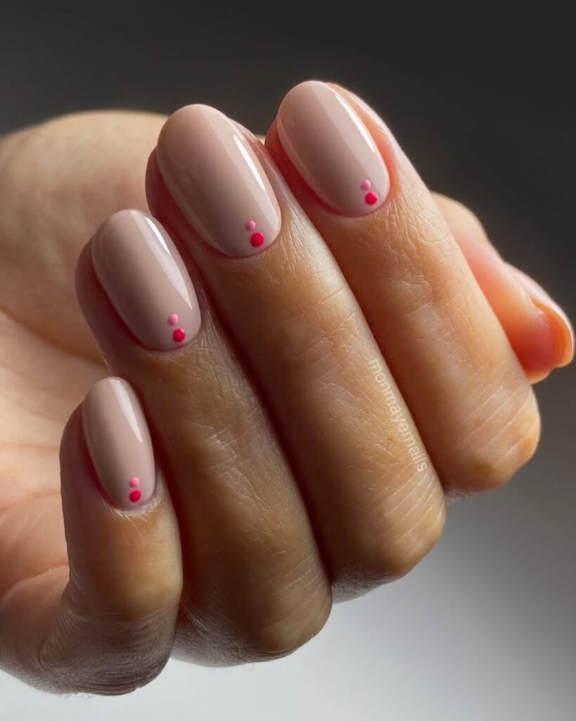 simple nail art for short nails