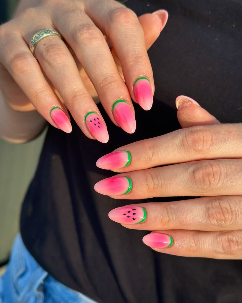 summer fruit nail ideas