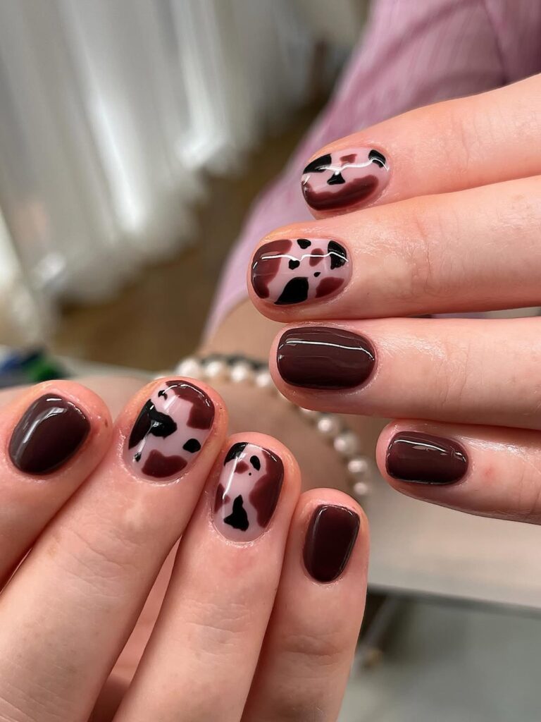 animal print nails