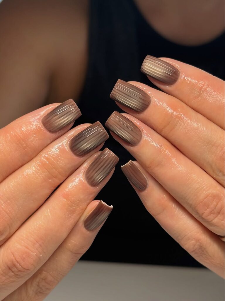 brown nail ideas