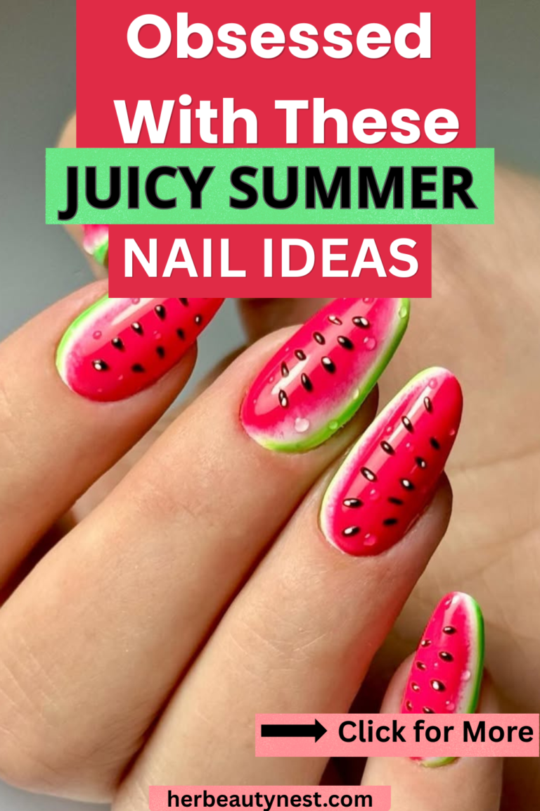 trendy fruit nail ideas