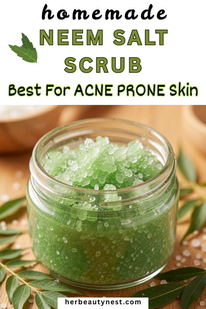 homemade salt scrub recipes