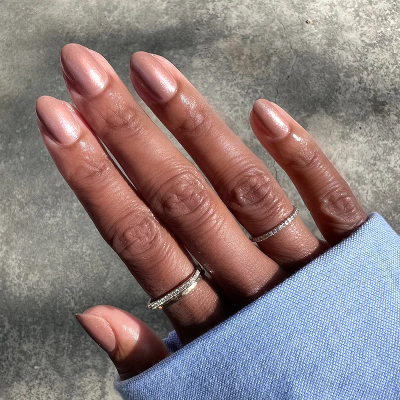 neutral nail colors for dark skin