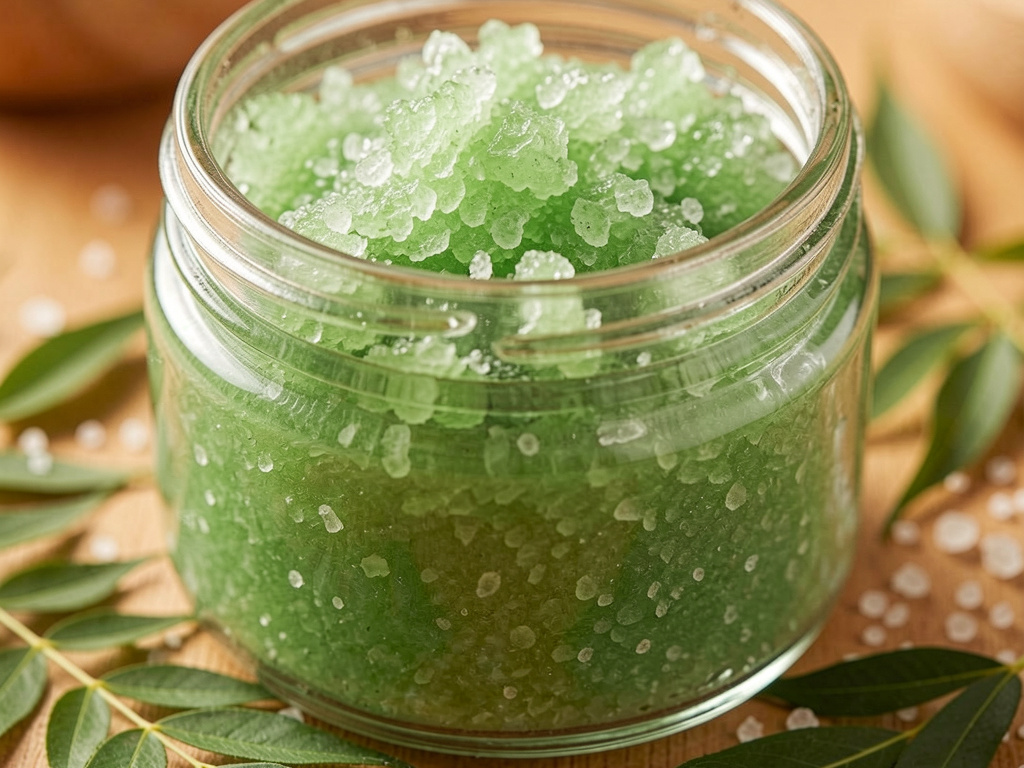 neem salt scrub