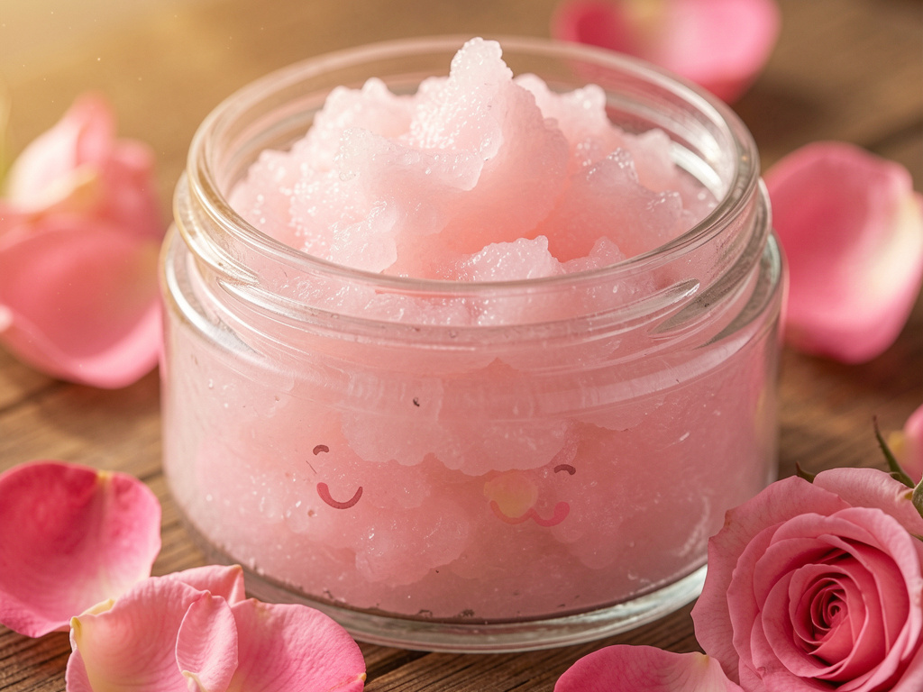 Rose Salt Scrub