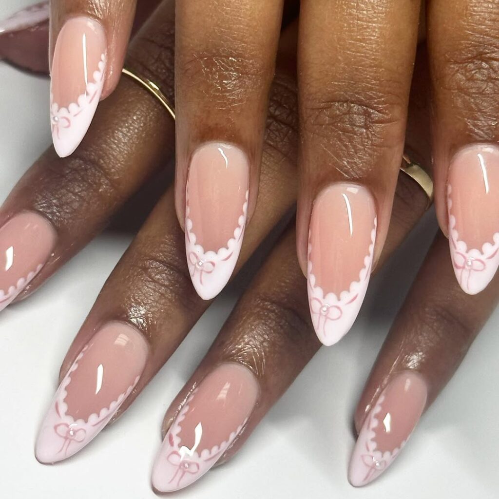 lace nail art designs