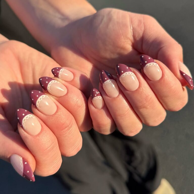 lace nail art designs