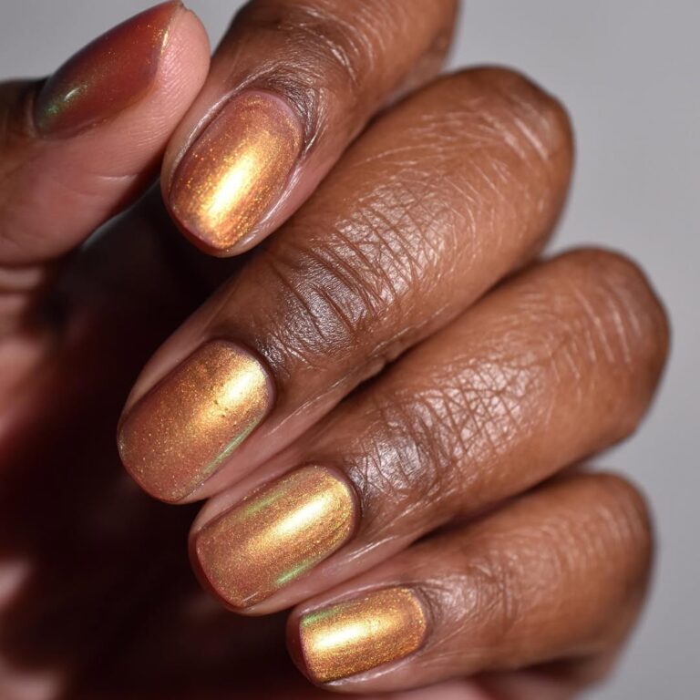 Glitter nail colors for dark skin