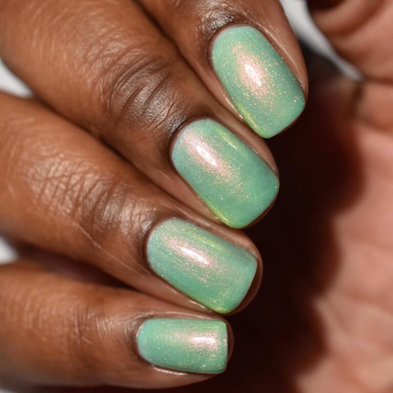 Glitter nail colors for dark skin