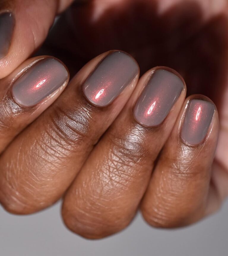 Glitter nail colors for dark skin