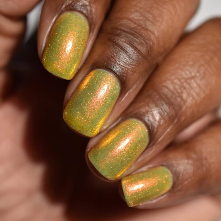 Glitter nail colors for dark skin