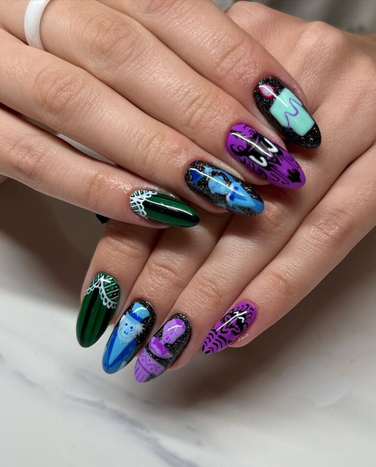 halloween nails