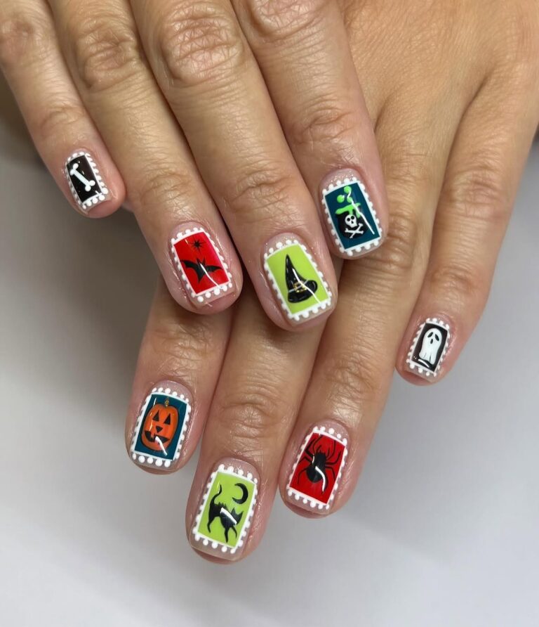 halloween nails