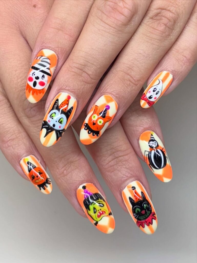 halloween nails