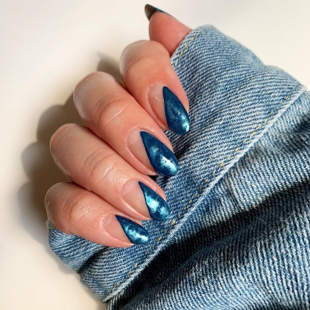 denim nails